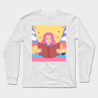 niña lectora Long Sleeve T-Shirt